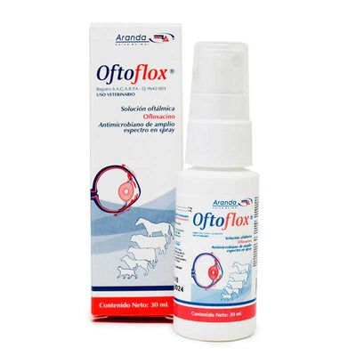 Oftoflox 30 ml - Robles Veterinaria - Aranda