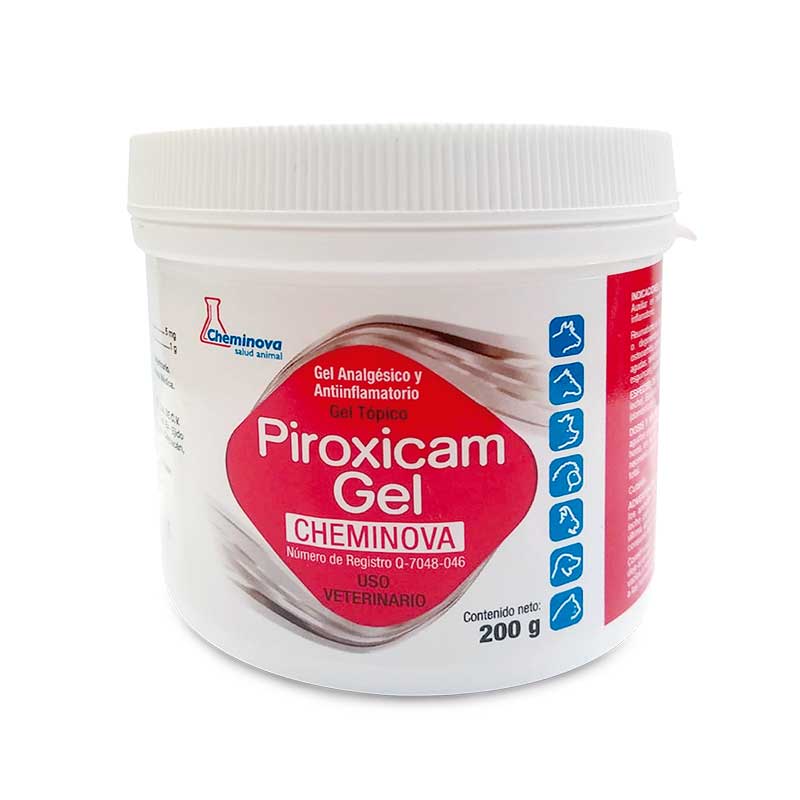 Piroxicam Gel 200 g - Robles Veterinaria - Cheminova