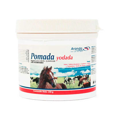 Pomada Yodada 240 g - Robles Veterinaria - Aranda