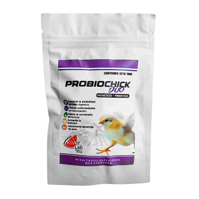 ProbioChick Duo 70 g - Robles Veterinaria - RiverLab