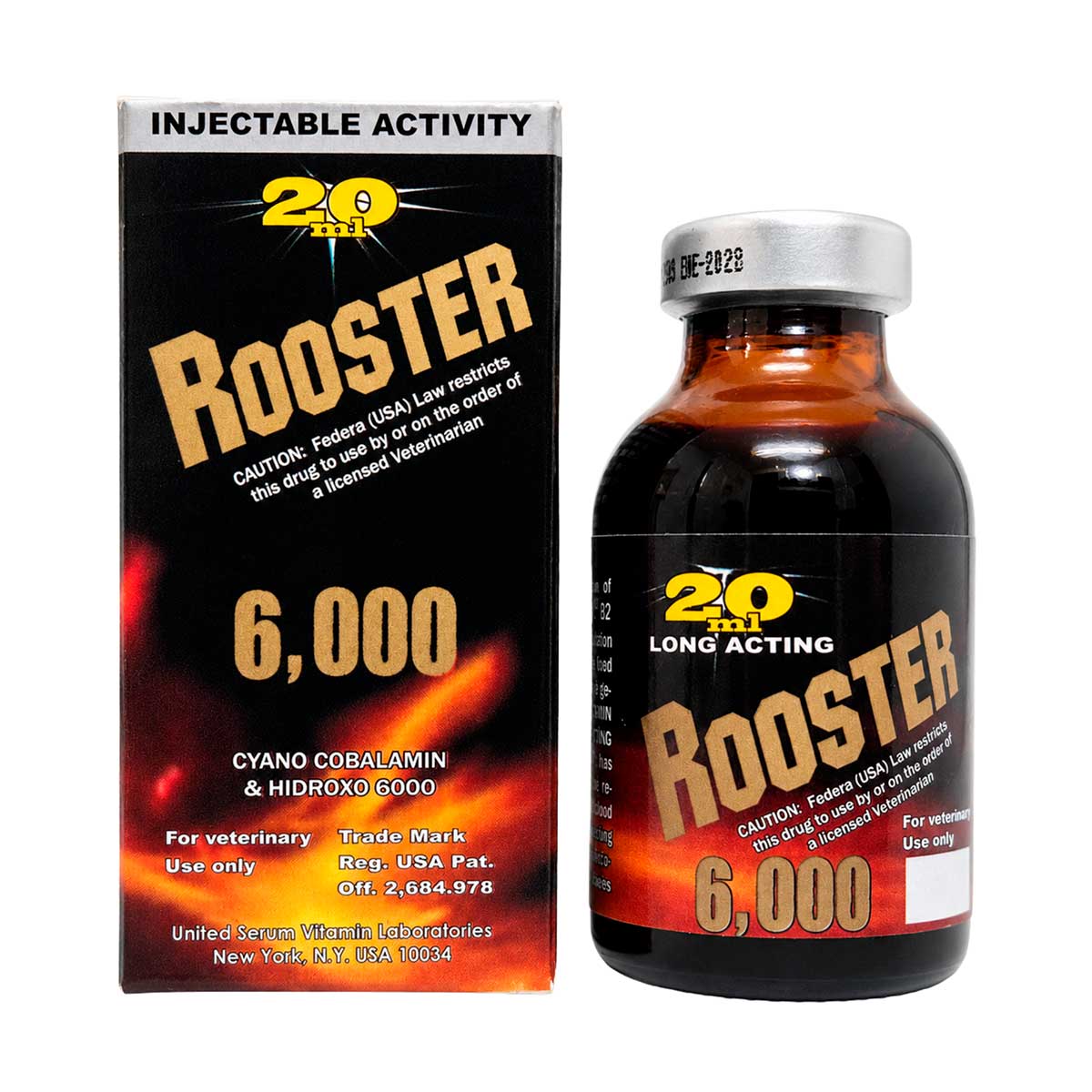 Rooster 6000 20 ml - United Serum Vitamin Laboratories