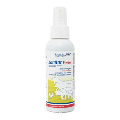 Sanitor Forte 120 ml - Robles Veterinaria - Aranda