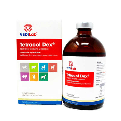 Tetracol Dex 100 ml - Robles Veterinaria - VEDILab