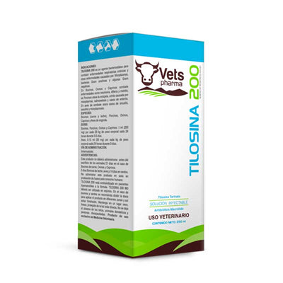 Tilosina 200 250 ml - Robles Veterinaria - Vets Pharma