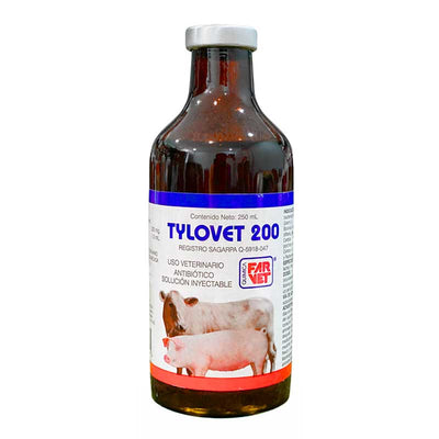 Tylovet 200 250 ml - Robles Veterinaria - Farvet