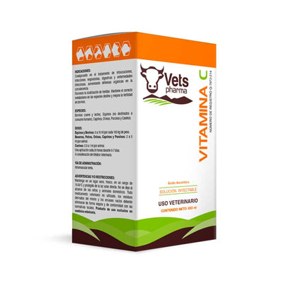 Vitamina C 100 ml - Robles Veterinaria - Vets Pharma