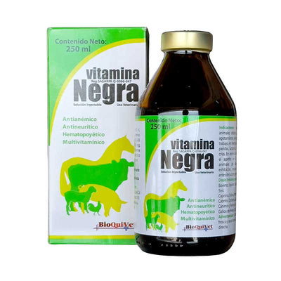 Vitamina Negra 250 ml - Robles Veterinaria - BioQuiVet