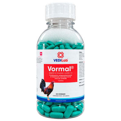 Vormal 350 Tabletas - Antiparasitario Interno para Aves - Tabletas - VEDILab