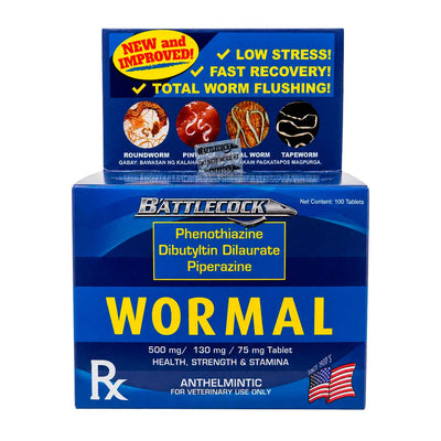 Wormal 100 Tabletas - Battlecock