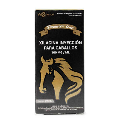 Xilacina Inyección para Caballos 100 mg / ml 50 ml - Robles Veterinaria - VetScience