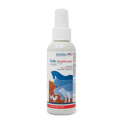 Yodo Desinfectante 120 ml - Robles Veterinaria - Aranda