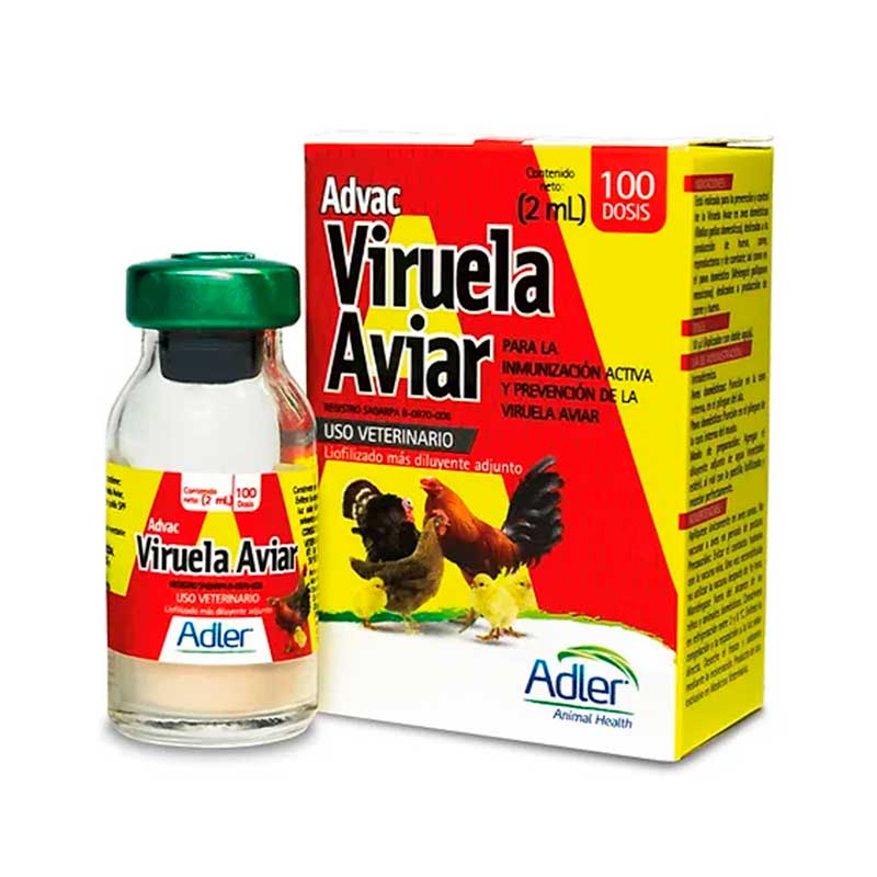 Advac Viruela Aviar 100 Dosis – Robles Veterinaria