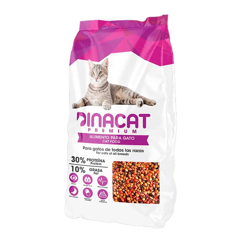 Alimento Dinacat Premium 2.5 kg - Robles Veterinaria - Dinavet