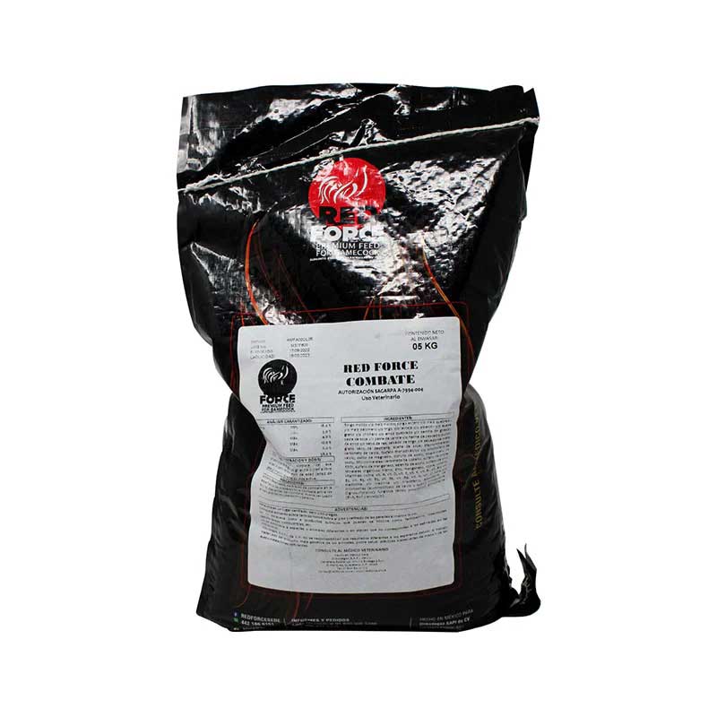 Alimento para Gallo Red Force Combate 5 kg - Robles Veterinaria - Red Force