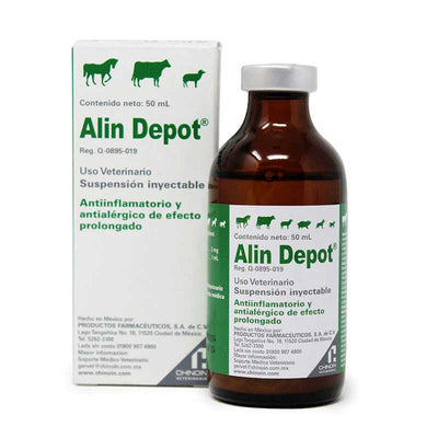 Alin Depot 50 ml - Robles Veterinaria - Chinoin Veterinaria
