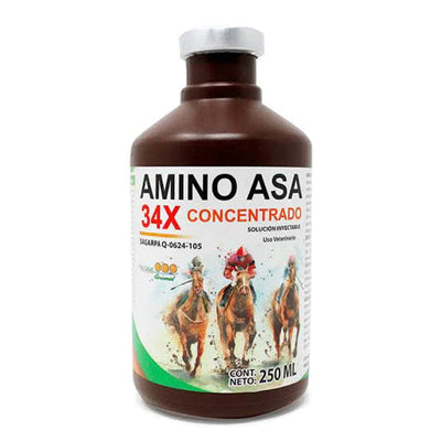 Amino Asa 34x 250 ml - Robles Veterinaria - Agro Salud Animal