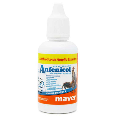 Anfenicol 30 ml - Robles Veterinaria - Maver