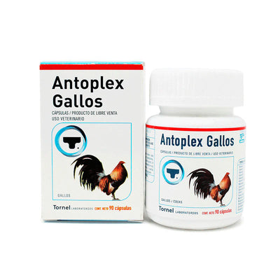 Antoplex Gallos 90 Cápsulas - Robles Veterinaria - Tornel