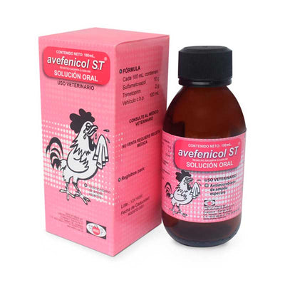 Avefenicol S.T 100 ml - Robles Veterinaria - Andoci