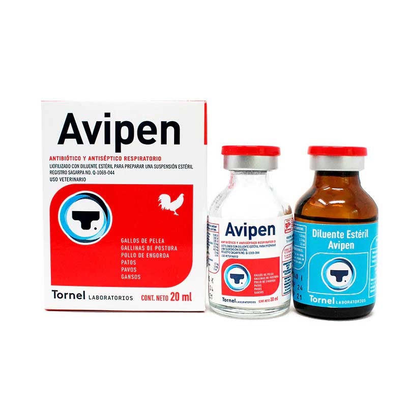 Avipen 20 ml - Robles Veterinaria - Tornel