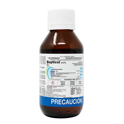 Bayticol 3% 100 ml - Robles Veterinaria - Bayer - Elanco