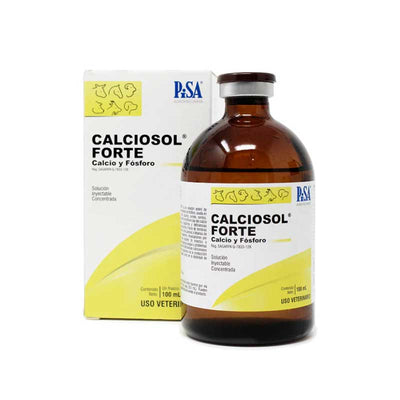 Calciosol Forte 100 ml - Robles Veterinaria - PiSA Agropecuaria