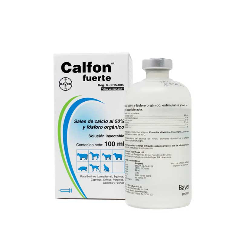 Calfon Fuerte 100 ml - Robles Veterinaria - Bayer - Elanco