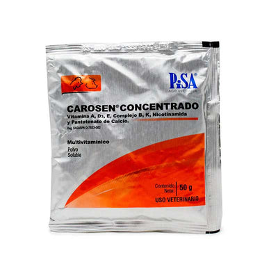 Carosen Concentrado 50 g - Robles Veterinaria - PiSA Agropecuaria