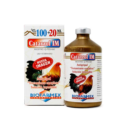 Catarrol IM 100 ml - Robles Veterinaria - Biofarmex