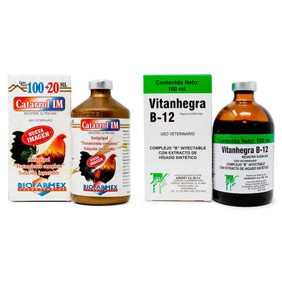 Catarrol IM 100 ml + Vitanhegra 100 ml - Robles Veterinaria