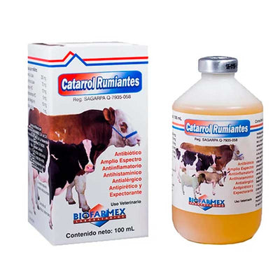 Catarrol Rumiantes 100 ml - Robles Veterinaria - Biofarmex