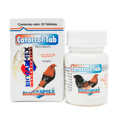 Catarrol Tab 20 Tabletas - Robles Veterinaria - Biofarmex