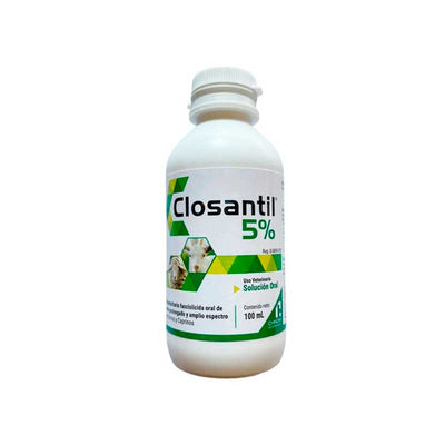 Closantil Oral 5% 100 ml - Robles Veterinaria - Chinoin Veterinaria