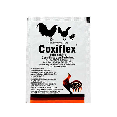 Coxiflex Polvo 10 g - Robles Veterinaria - Vetinova