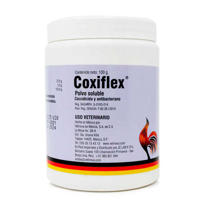 Coxiflex Polvo 100 g - Robles Veterinaria - Vetinova