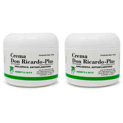 Crema Don Ricardo-Plus 120 g (2 piezas) - Robles Veterinaria