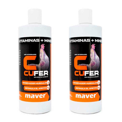 Cufer Aves 500 ml (2 piezas) - Robles Veterinaria