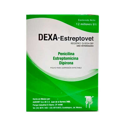 Dexa-Estreptovet 12 Millones U.I. - Robles Veterinaria - Agrovet