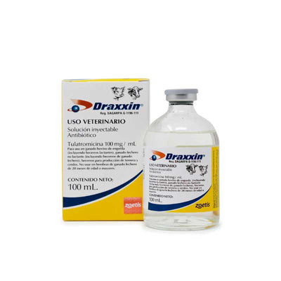 Draxxin 100 ml - Robles Veterinaria - Zoetis