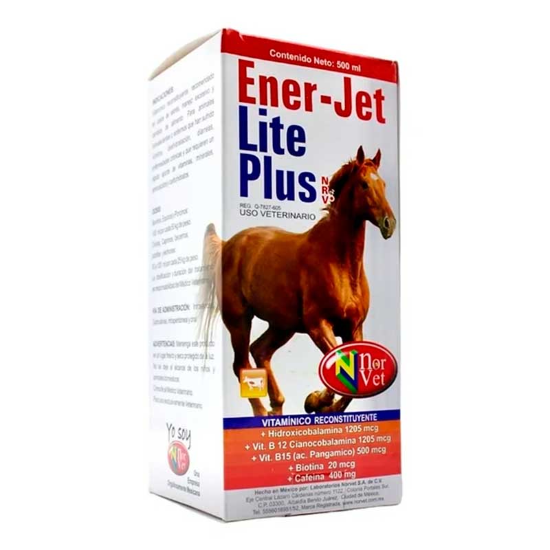 Ener-Jet Lite Plus NRV 500 ml - Robles Veterinaria - Norvet