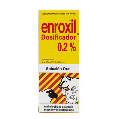 Enroxil 0.2% Dosificador 100 ml - Robles Veterinaria - Senosiain