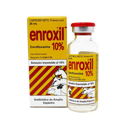 Enroxil 10% 25 ml - Robles Veterinaria - Senosiain