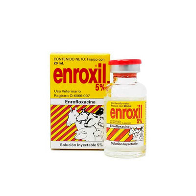 Enroxil 5% 20 ml - Robles Veterinaria - Senosiain