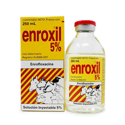 Enroxil 5% 250 ml - Robles Veterinaria - Senosiain