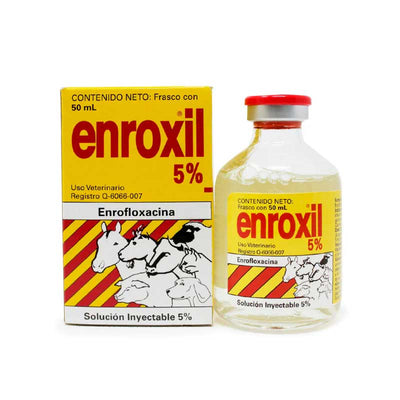 Enroxil 5% 50 ml - Robles Veterinaria - Senosiain