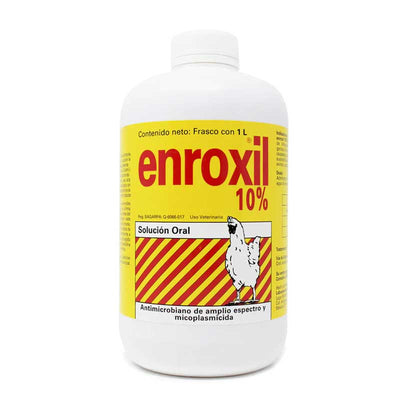 Enroxil Oral 10% 1 Litro - Robles Veterinaria - Senosiain