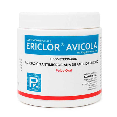 Ericlor Avicola 100 g - Robles Veterinaria - Parfarm