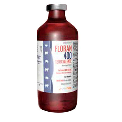 Floran 400 Tetravalente 250 ml - Robles Veterinaria - Alpha Chem