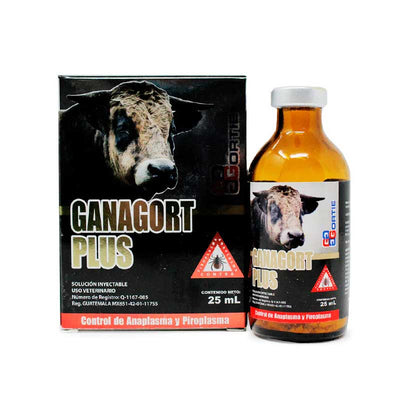 Ganagort Plus 25 ml - Robles Veterinaria - Gortie