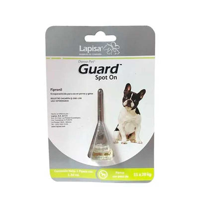 Guard Spot On 11 - 20 kg 1.34 ml - Robles Veterinaria - Lapisa